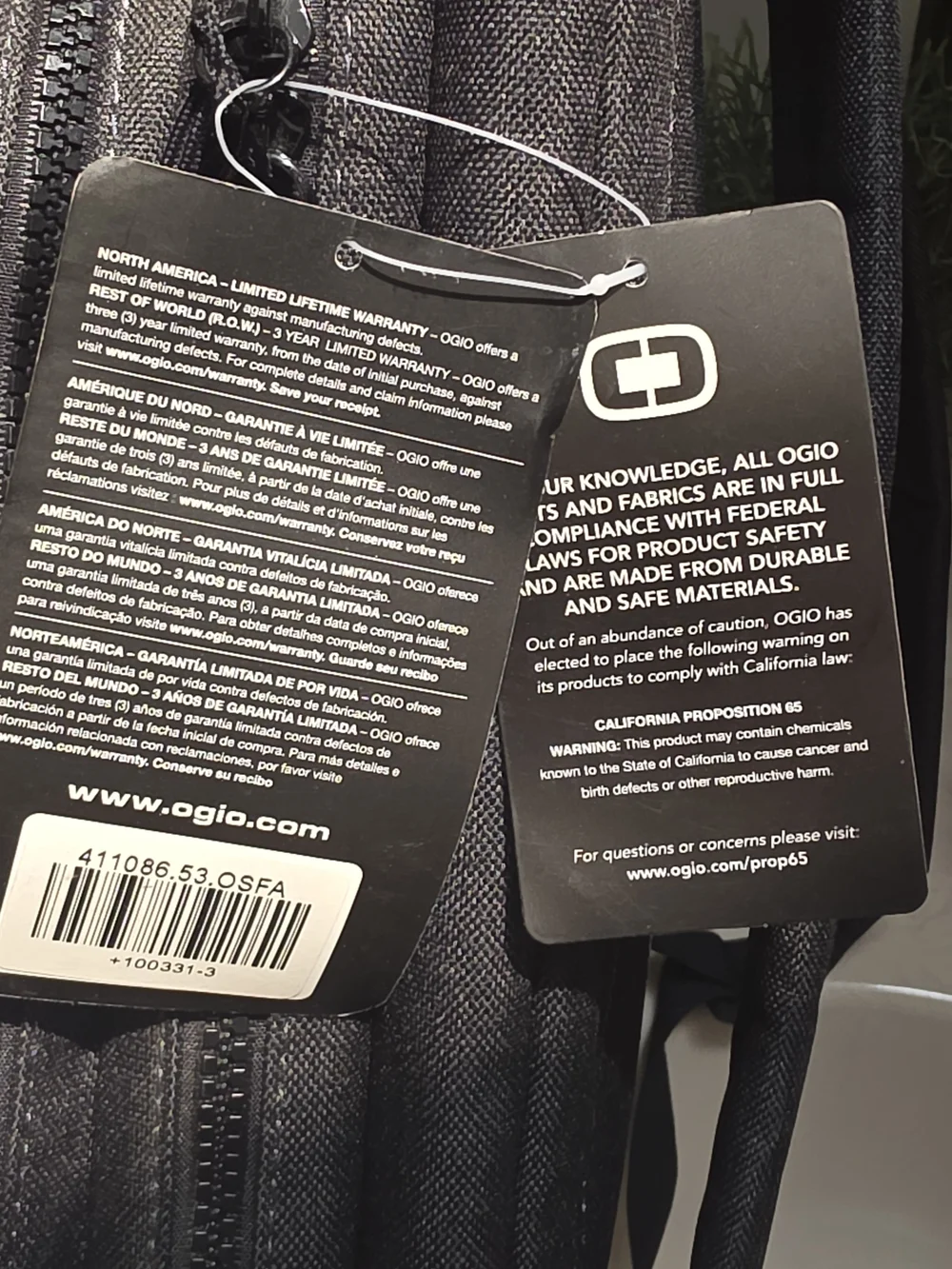 Ogio Black Commuter Backpack - Sleek Men’s Laptop Bag NWT
